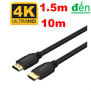 Cáp HDMI 2K 4K Unitek Dài 1,5m Đến 10m Chính Hãng