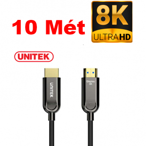 Cáp Sợi quang HDMI Dài 10m Unitek 2.1 8K@60Hz and 4K@120Hz/144Hz