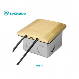 Hộp ổ điện âm sàn sinoamigo SOB-8 chính hãng hỗ trợ chống nước IP55